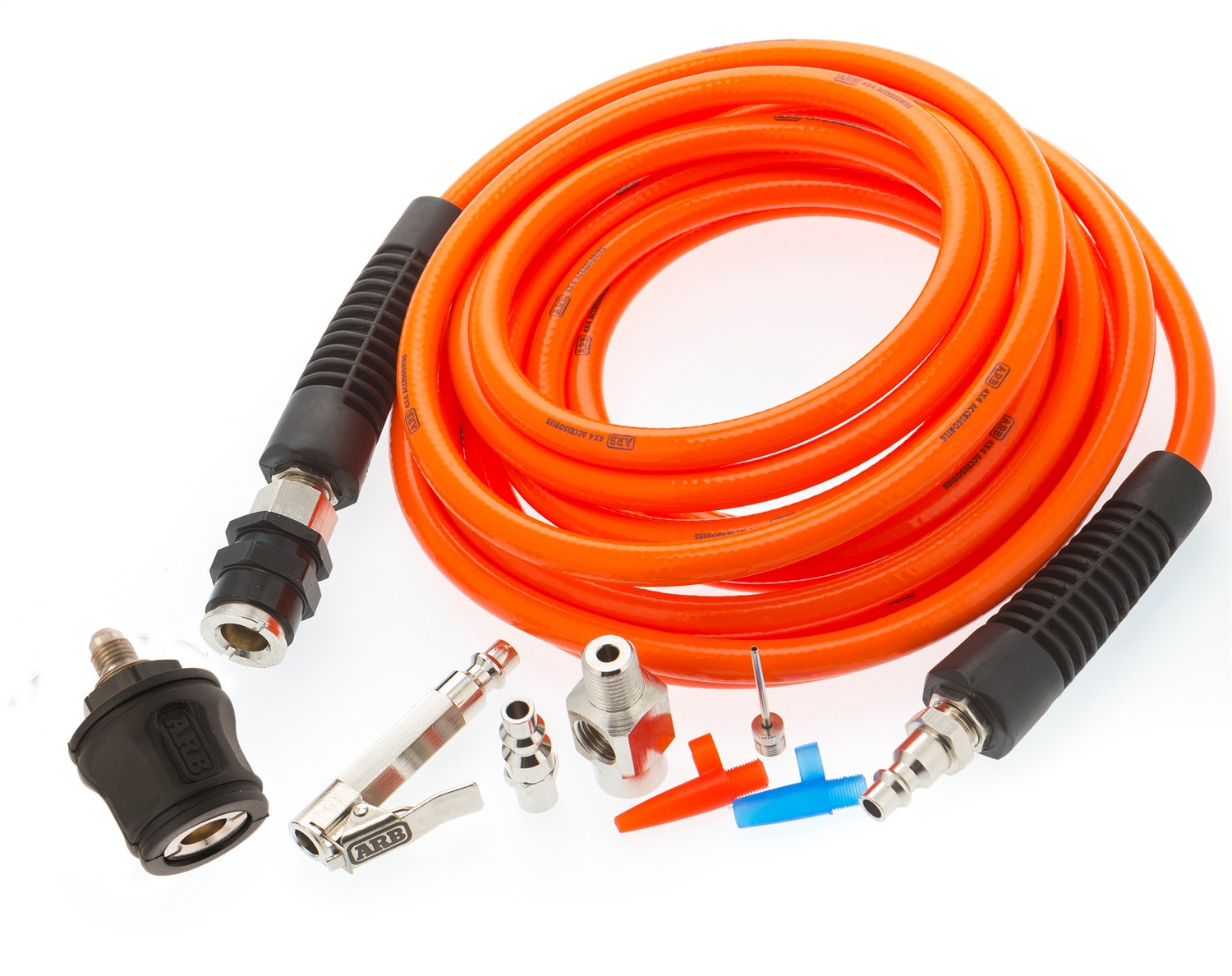 Kit tuyau 7m 10bars + raccords et adaptateurs de gonflage compresseur ARB
