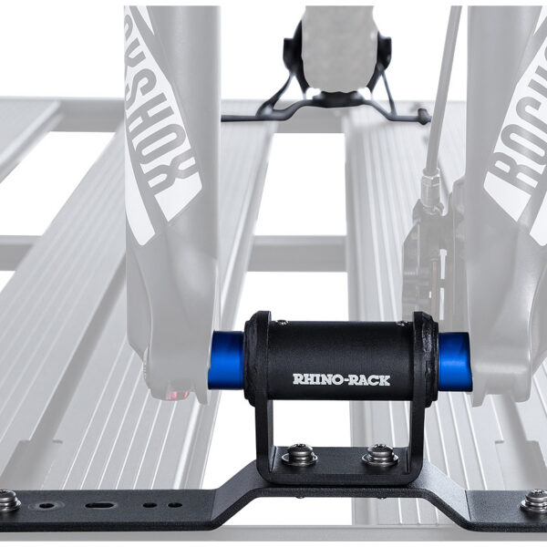 Alternative view of Pioneer thru axle bike mount Rhino Rack