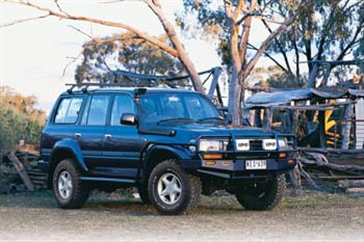 Pare chocs Winch Bar HDJ80 VX – Image 2