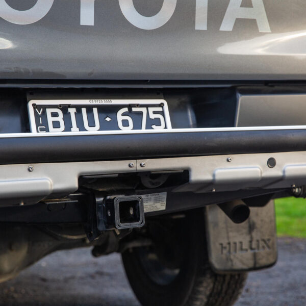 SUMMIT RAW REAR BUMPER 20ON HILUX OE TOWBAR/SENSORS – Image 4