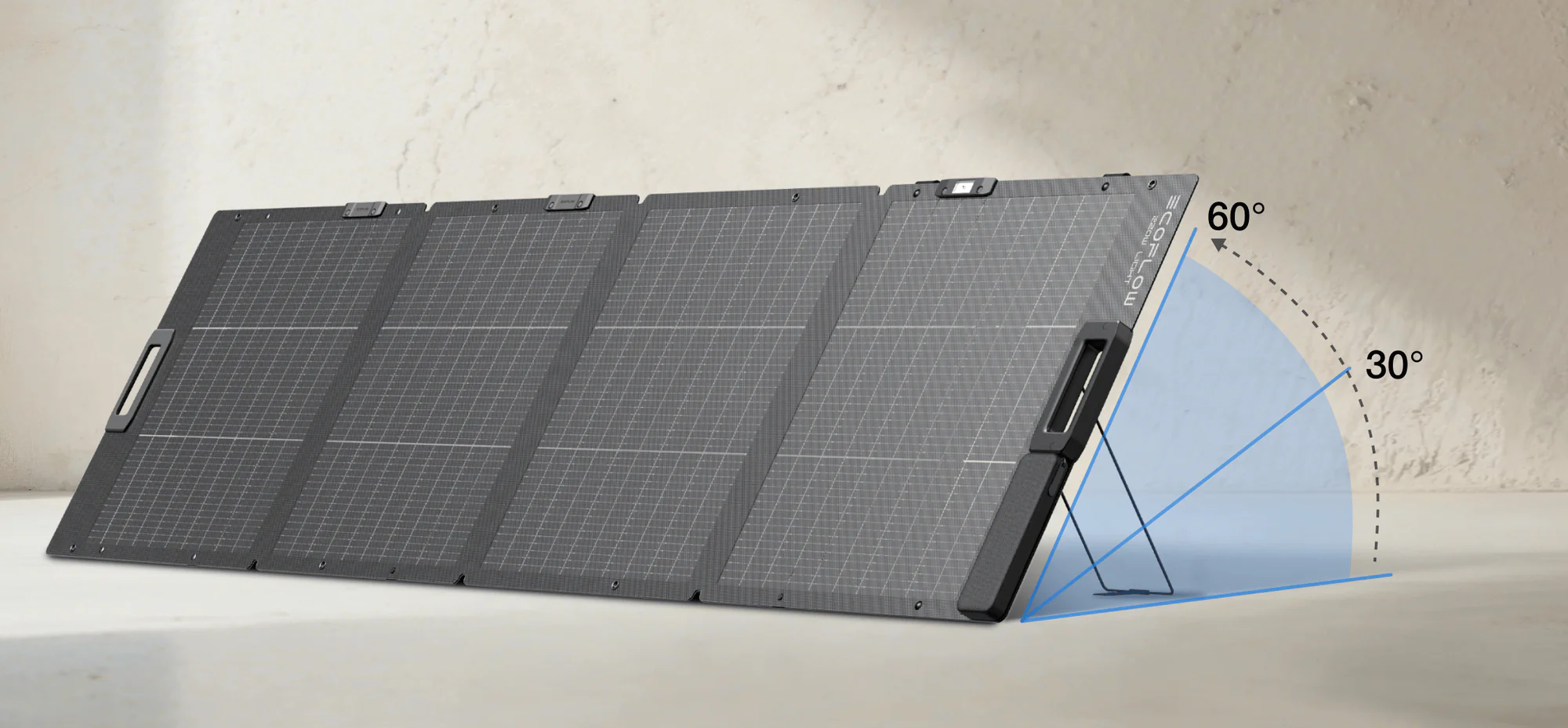 Panneau solaire portable léger bifacial 220W EcoFlow – Image 12