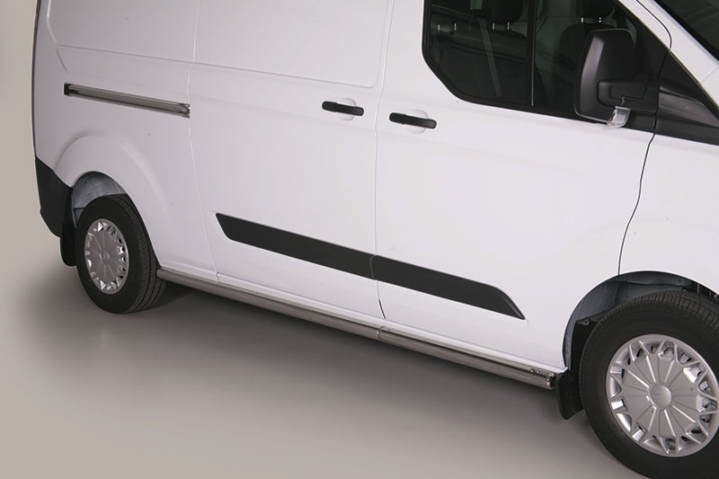 Tube latéral / marchepied Ø63 mm Ford Transit Custom L2 (2013-2023) – Image 1