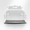 Protection hayon avec rebord Isuzu D-Max Space Cab & Crew Cab 2012-2016