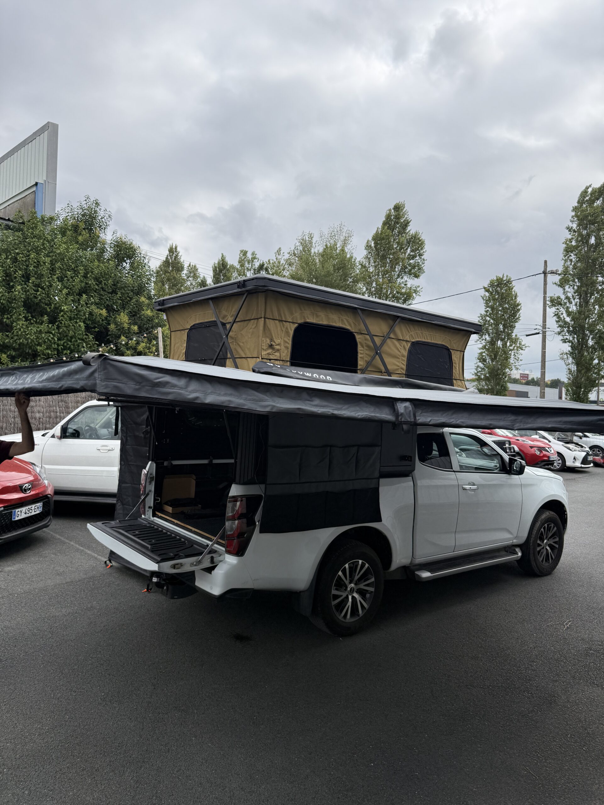 Hardtop aluminium Traveller avec toit relevable – Image 16