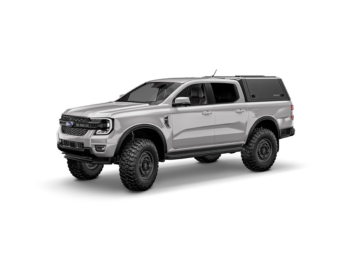 Hardtop Ford Ranger / Wildtrak / Raptor Double Cab (2023 +) RSI SmartCap EVOc Commercial noir – Image 2