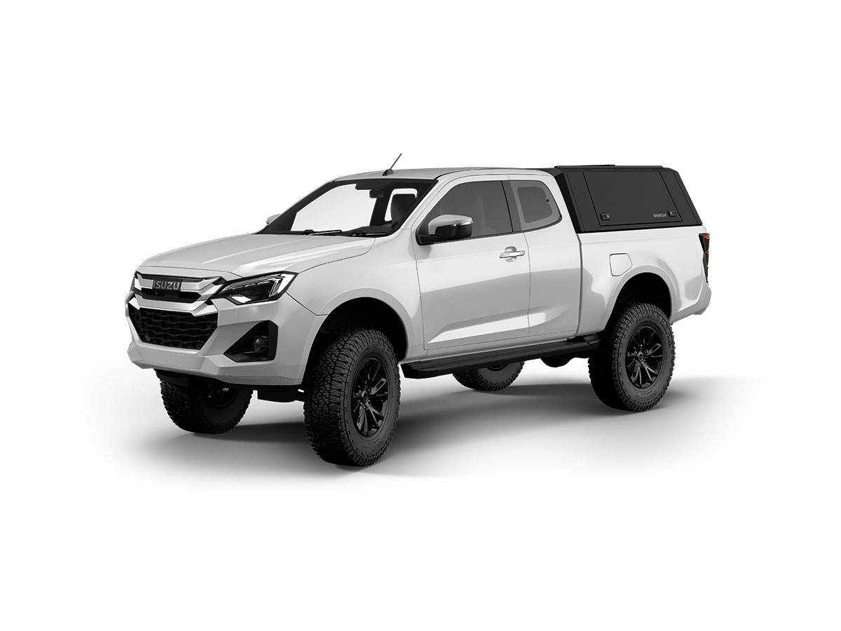 Hardtop Isuzu D-Max Extra Cab (2020 +) RSI SmartCap EVO Commercial noir – Image 2