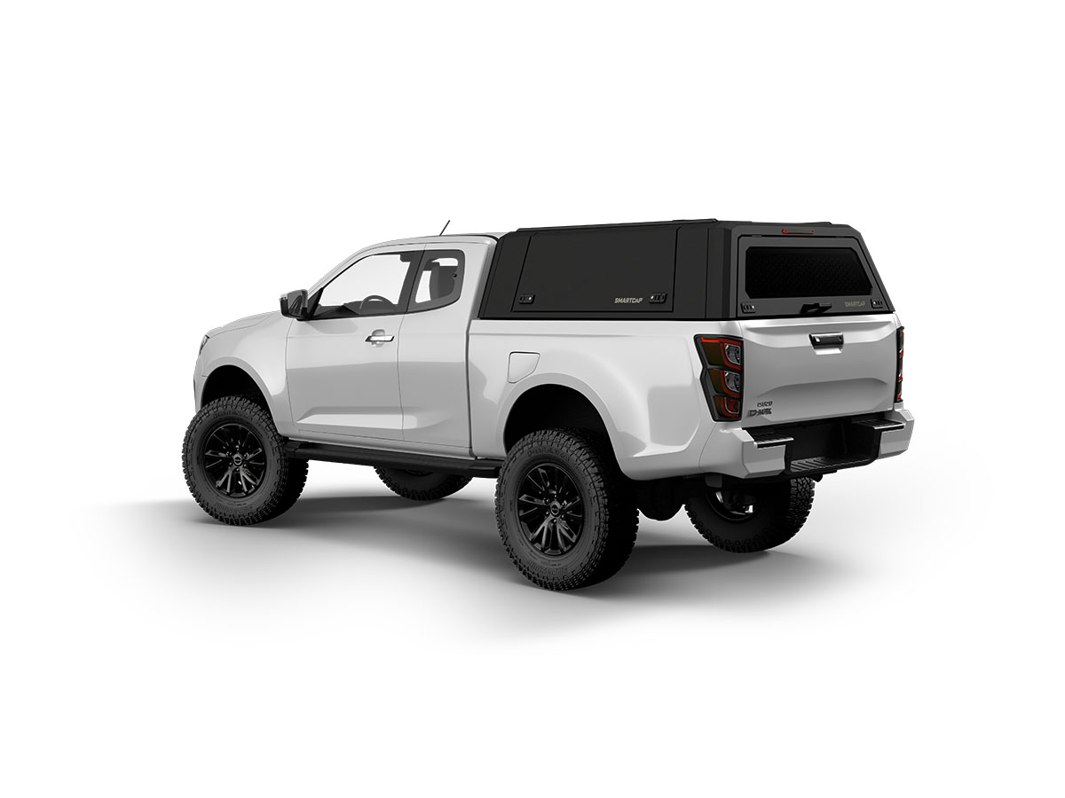 Hardtop Isuzu D-Max Extra Cab (2020 +) RSI SmartCap EVO Commercial noir – Image 4