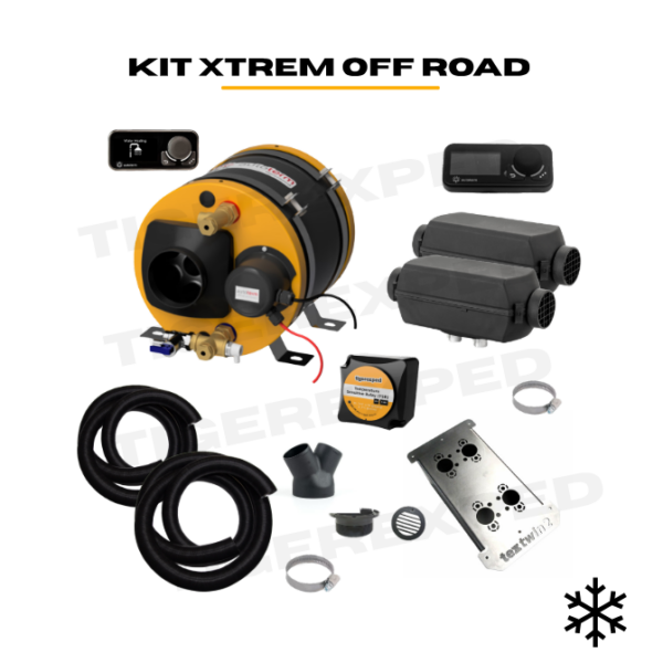 Kit chauffage 4x4 grand froid AUTOTERM Xtrem Off Road