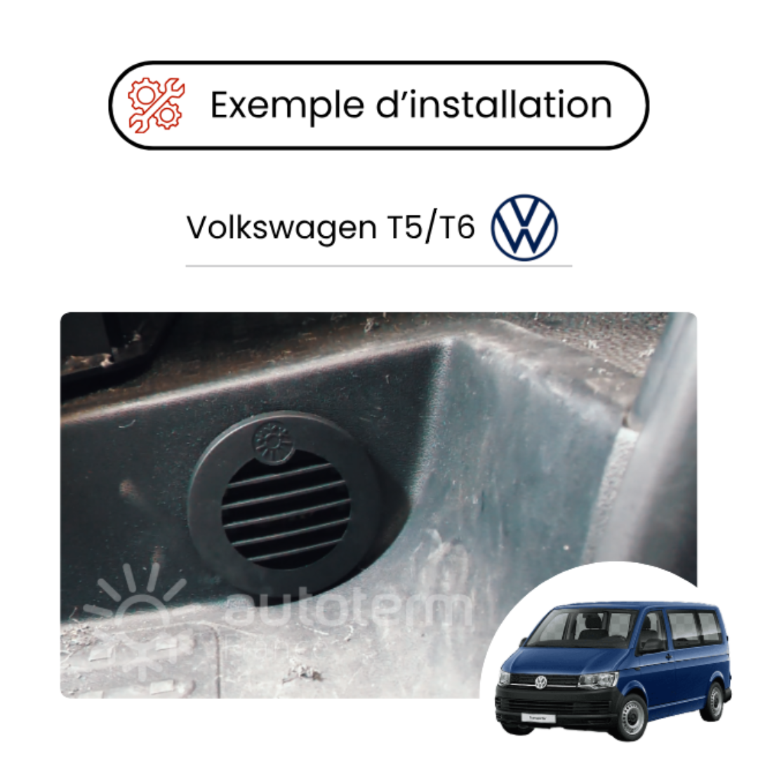 Kit chauffage Volkswagen T5 T6 extérieur AUTOTERM – Image 4